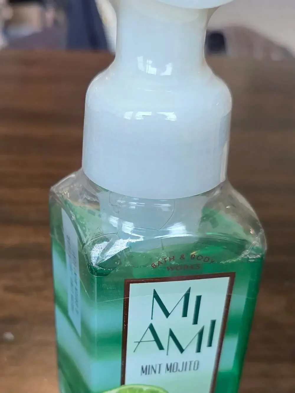 Bath & Body Works Silver Tossed Gems Gentle Foaming Hand Soap Sleeve Holder with
